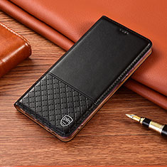 Coque Portefeuille Livre Cuir Etui Clapet H07P pour Huawei Honor Magic3 5G Noir
