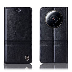 Coque Portefeuille Livre Cuir Etui Clapet H07P pour Xiaomi Mi 12 Ultra 5G Noir