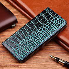 Coque Portefeuille Livre Cuir Etui Clapet H08P pour Asus ROG Phone 5s Bleu