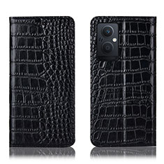Coque Portefeuille Livre Cuir Etui Clapet H08P pour OnePlus Nord N20 5G Noir
