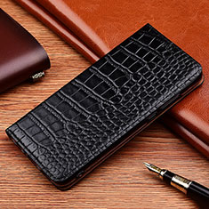 Coque Portefeuille Livre Cuir Etui Clapet H08P pour Samsung Galaxy S20 Noir