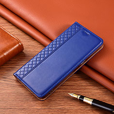 Coque Portefeuille Livre Cuir Etui Clapet H10 pour Apple iPhone 13 Mini Bleu
