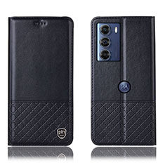 Coque Portefeuille Livre Cuir Etui Clapet H10P pour Motorola Moto Edge S30 5G Noir