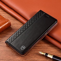 Coque Portefeuille Livre Cuir Etui Clapet H10P pour Xiaomi Redmi Note 13 Pro 5G Noir