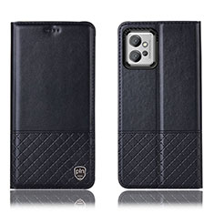 Coque Portefeuille Livre Cuir Etui Clapet H11P pour Motorola Moto G32 Noir