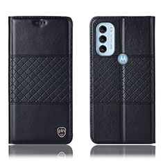 Coque Portefeuille Livre Cuir Etui Clapet H11P pour Motorola Moto G71 5G Noir