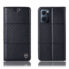Coque Portefeuille Livre Cuir Etui Clapet H11P pour OnePlus Nord CE 2 5G Noir