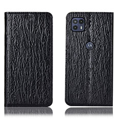 Coque Portefeuille Livre Cuir Etui Clapet H15P pour Motorola Moto G50 5G Noir