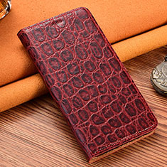 Coque Portefeuille Livre Cuir Etui Clapet H16P pour Asus ROG Phone 7 Ultimate Rouge