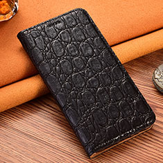 Coque Portefeuille Livre Cuir Etui Clapet H16P pour Samsung Galaxy A35 5G Noir