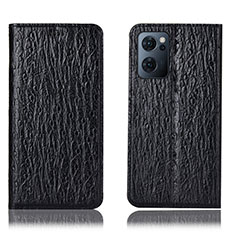 Coque Portefeuille Livre Cuir Etui Clapet H18P pour OnePlus Nord CE 2 5G Noir