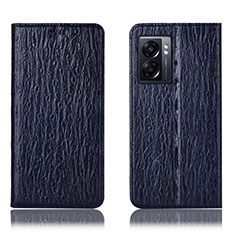 Coque Portefeuille Livre Cuir Etui Clapet H18P pour OnePlus Nord N300 5G Bleu