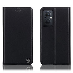 Coque Portefeuille Livre Cuir Etui Clapet H21P pour OnePlus Nord N20 5G Noir