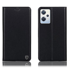 Coque Portefeuille Livre Cuir Etui Clapet H21P pour Oppo K10X 5G Noir