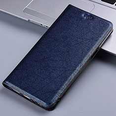 Coque Portefeuille Livre Cuir Etui Clapet H22P pour Xiaomi Poco M4 Pro 5G Bleu