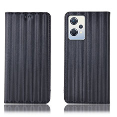 Coque Portefeuille Livre Cuir Etui Clapet H23P pour OnePlus Nord CE 2 Lite 5G Noir