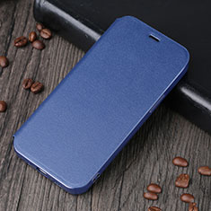 Coque Portefeuille Livre Cuir Etui Clapet H25 pour Apple iPhone 13 Mini Bleu