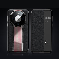 Coque Portefeuille Livre Cuir Etui Clapet JB2 pour Huawei Mate 60 Pro Noir