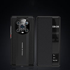Coque Portefeuille Livre Cuir Etui Clapet JB3 pour Huawei Honor Magic4 Pro 5G Noir