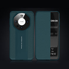 Coque Portefeuille Livre Cuir Etui Clapet JB3 pour Huawei Mate 60 Pro+ Plus Vert