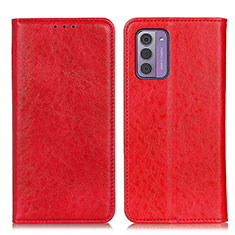 Coque Portefeuille Livre Cuir Etui Clapet K01Z pour Nokia G310 5G Rouge