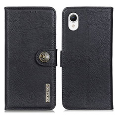 Coque Portefeuille Livre Cuir Etui Clapet K01Z pour Samsung Galaxy A23e 5G Noir