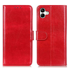 Coque Portefeuille Livre Cuir Etui Clapet K01Z pour Samsung Galaxy F14 5G Rouge