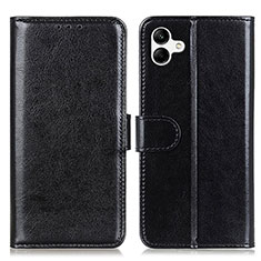Coque Portefeuille Livre Cuir Etui Clapet K01Z pour Samsung Galaxy M04 Noir