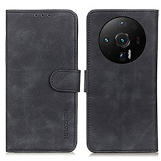 Coque Portefeuille Livre Cuir Etui Clapet K01Z pour Xiaomi Mi 12S Ultra 5G Noir