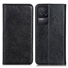 Coque Portefeuille Livre Cuir Etui Clapet K01Z pour Xiaomi Redmi K50 5G Noir