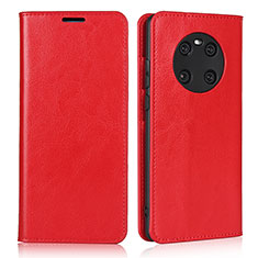 Coque Portefeuille Livre Cuir Etui Clapet K02 pour Huawei Mate 40E 5G Rouge