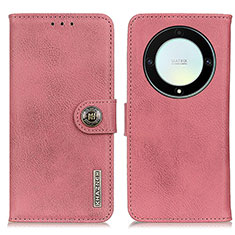Coque Portefeuille Livre Cuir Etui Clapet K02Z pour Huawei Honor Magic5 Lite 5G Rose