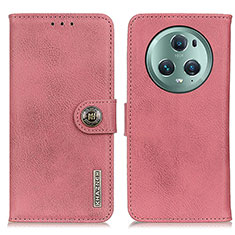Coque Portefeuille Livre Cuir Etui Clapet K02Z pour Huawei Honor Magic5 Pro 5G Rose