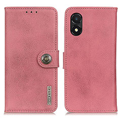 Coque Portefeuille Livre Cuir Etui Clapet K02Z pour Huawei Honor X5 Rose