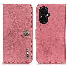 Coque Portefeuille Livre Cuir Etui Clapet K02Z pour OnePlus Nord N30 5G Rose