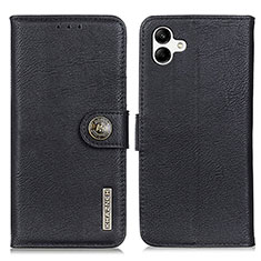 Coque Portefeuille Livre Cuir Etui Clapet K02Z pour Samsung Galaxy A04E Noir