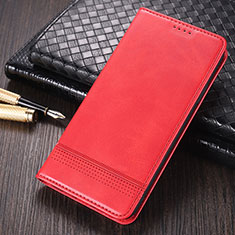 Coque Portefeuille Livre Cuir Etui Clapet K03 pour Huawei Mate 40E 4G Rouge