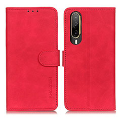 Coque Portefeuille Livre Cuir Etui Clapet K03Z pour HTC Desire 22 Pro 5G Rouge