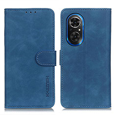 Coque Portefeuille Livre Cuir Etui Clapet K03Z pour Huawei Honor 50 SE 5G Bleu