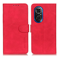 Coque Portefeuille Livre Cuir Etui Clapet K03Z pour Huawei Honor 50 SE 5G Rouge