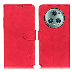 Coque Portefeuille Livre Cuir Etui Clapet K03Z pour Huawei Honor Magic5 Pro 5G Rouge