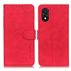 Coque Portefeuille Livre Cuir Etui Clapet K03Z pour Huawei Honor X5 Rouge