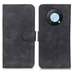 Coque Portefeuille Livre Cuir Etui Clapet K03Z pour Huawei Nova Y90 Noir