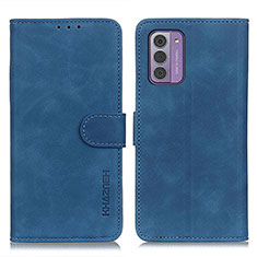 Coque Portefeuille Livre Cuir Etui Clapet K03Z pour Nokia G310 5G Bleu