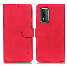 Coque Portefeuille Livre Cuir Etui Clapet K03Z pour Nokia XR21 Rouge