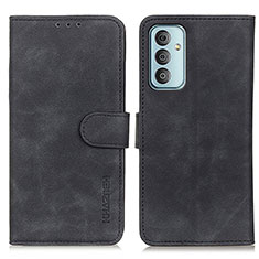 Coque Portefeuille Livre Cuir Etui Clapet K03Z pour Samsung Galaxy F13 4G Noir