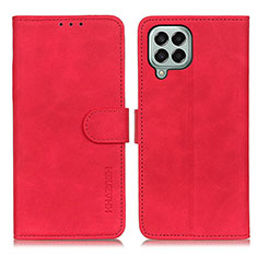 Coque Portefeuille Livre Cuir Etui Clapet K03Z pour Samsung Galaxy M33 5G Rouge