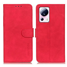 Coque Portefeuille Livre Cuir Etui Clapet K03Z pour Xiaomi Civi 2 5G Rouge