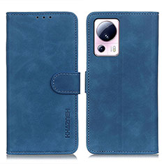 Coque Portefeuille Livre Cuir Etui Clapet K03Z pour Xiaomi Mi 12 Lite NE 5G Bleu