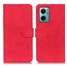 Coque Portefeuille Livre Cuir Etui Clapet K03Z pour Xiaomi Redmi Note 11E 5G Rouge